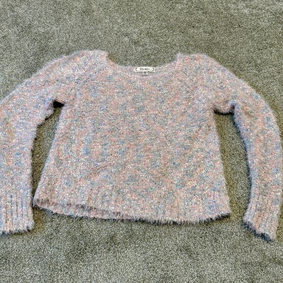 Decree XL mixed fibers fuzzy speckled sweater SP 2384 - Picture 9 of 11